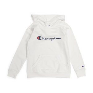 Champion Little Girls Classic Script French Terry Hoodie NWT